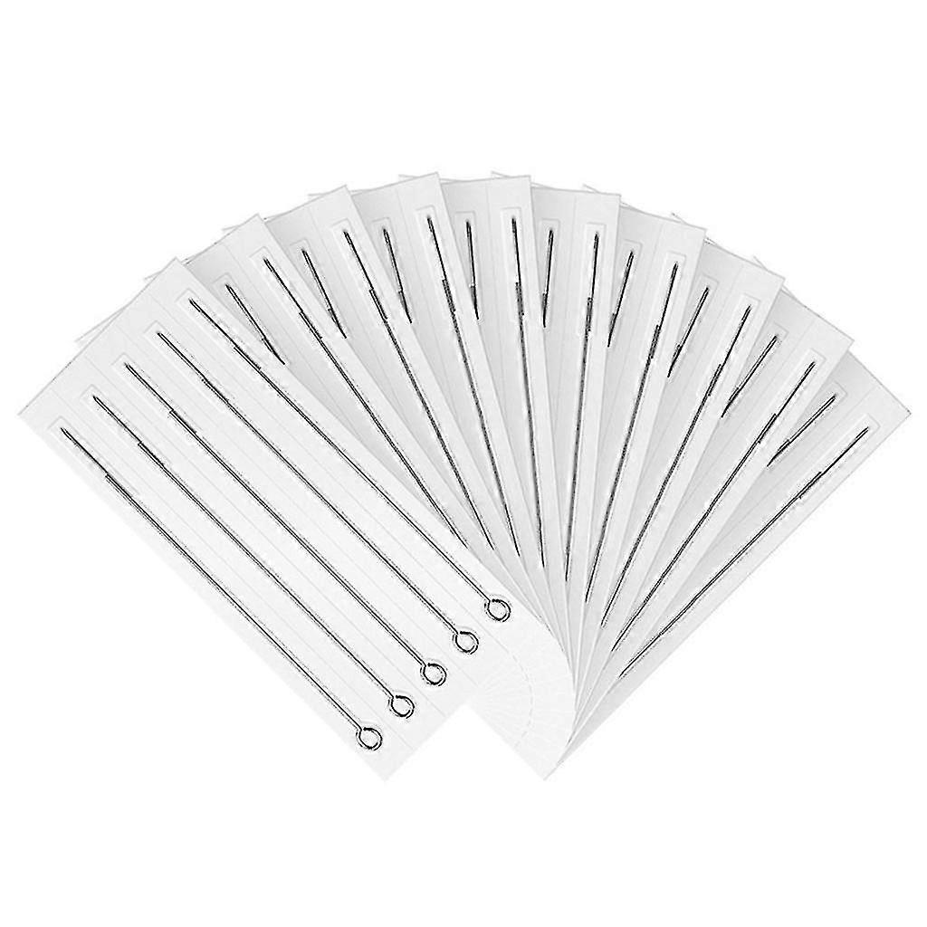 50pcs Tattoo Needles Set M1/rl/rs Disposable Sterilized Round Liners