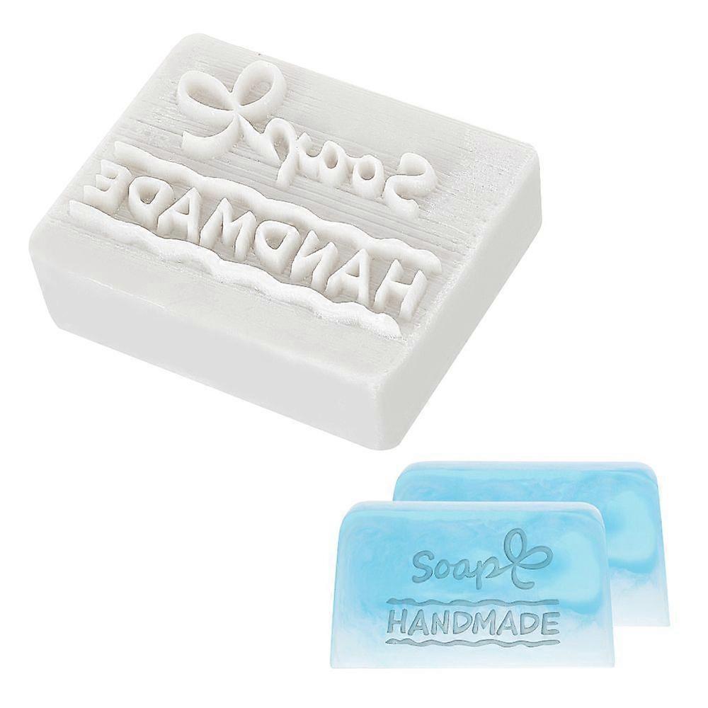 Soap Mould Stamp Resin Soap Handmade Word Soap Chapter Handmade Stamping Mould Imprint Stamp for DIY Handmade Soap Supplies Craft Art Gift