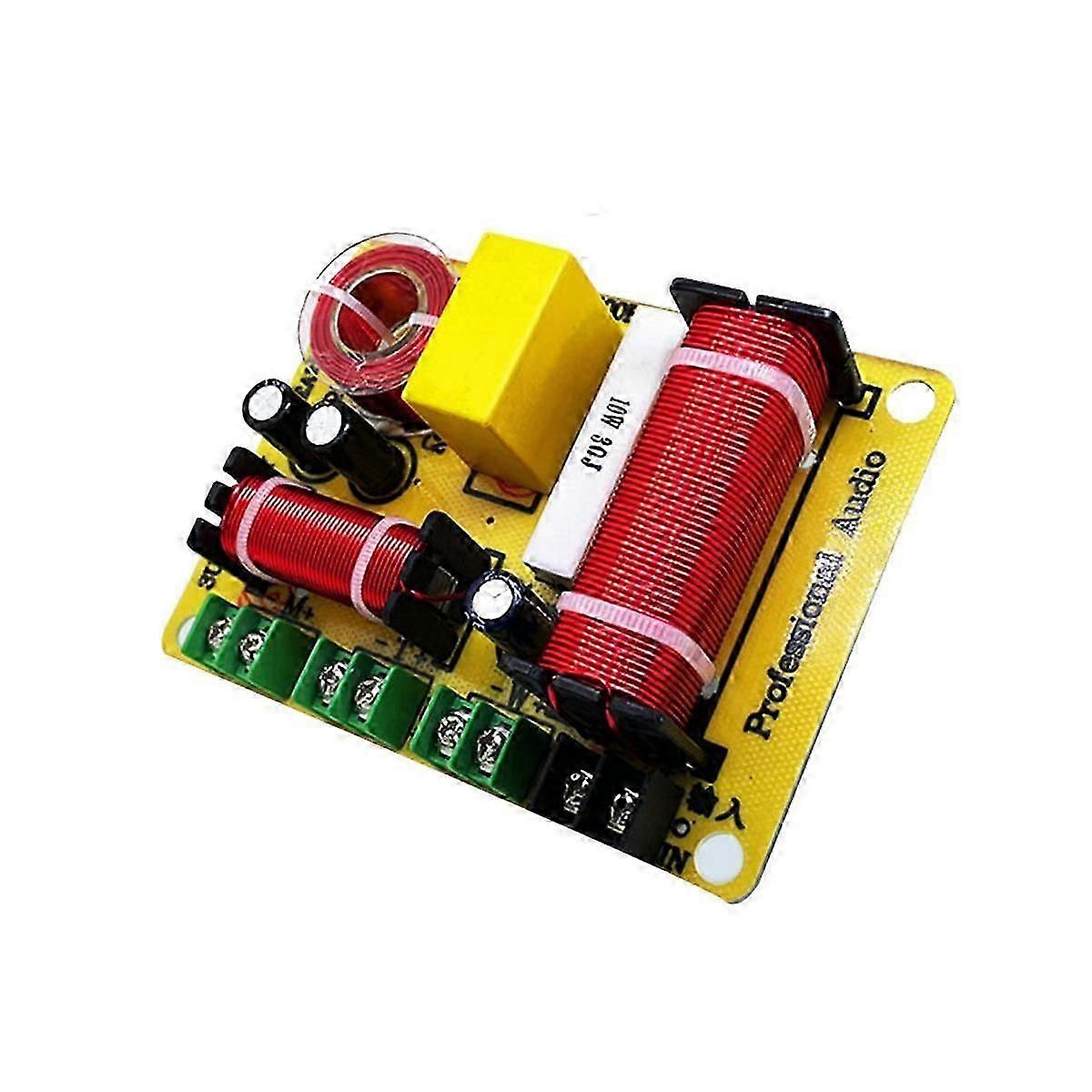 3 Way Speaker Frequency Divider 300W HiFi Crossover Filter Frequency Distributor for DIY Home Speak