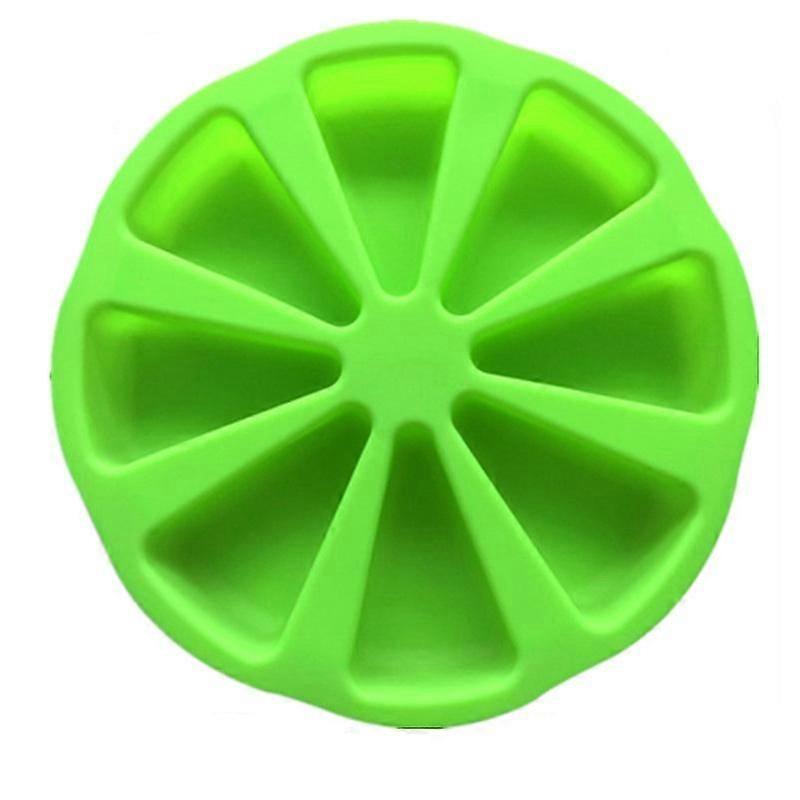 8 Cavity Baking Mold Silicone Scones Pan Portion Cake Mold Diy Baking Tool For Make(1pcs-green)