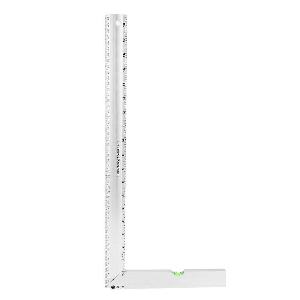 500mm 90 Degree Angle Square Horizontal Right Angle Protractor Ruler Maintenance Tool