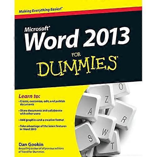 Word 2013 For Dummies (For Dummies (datamaskiner))