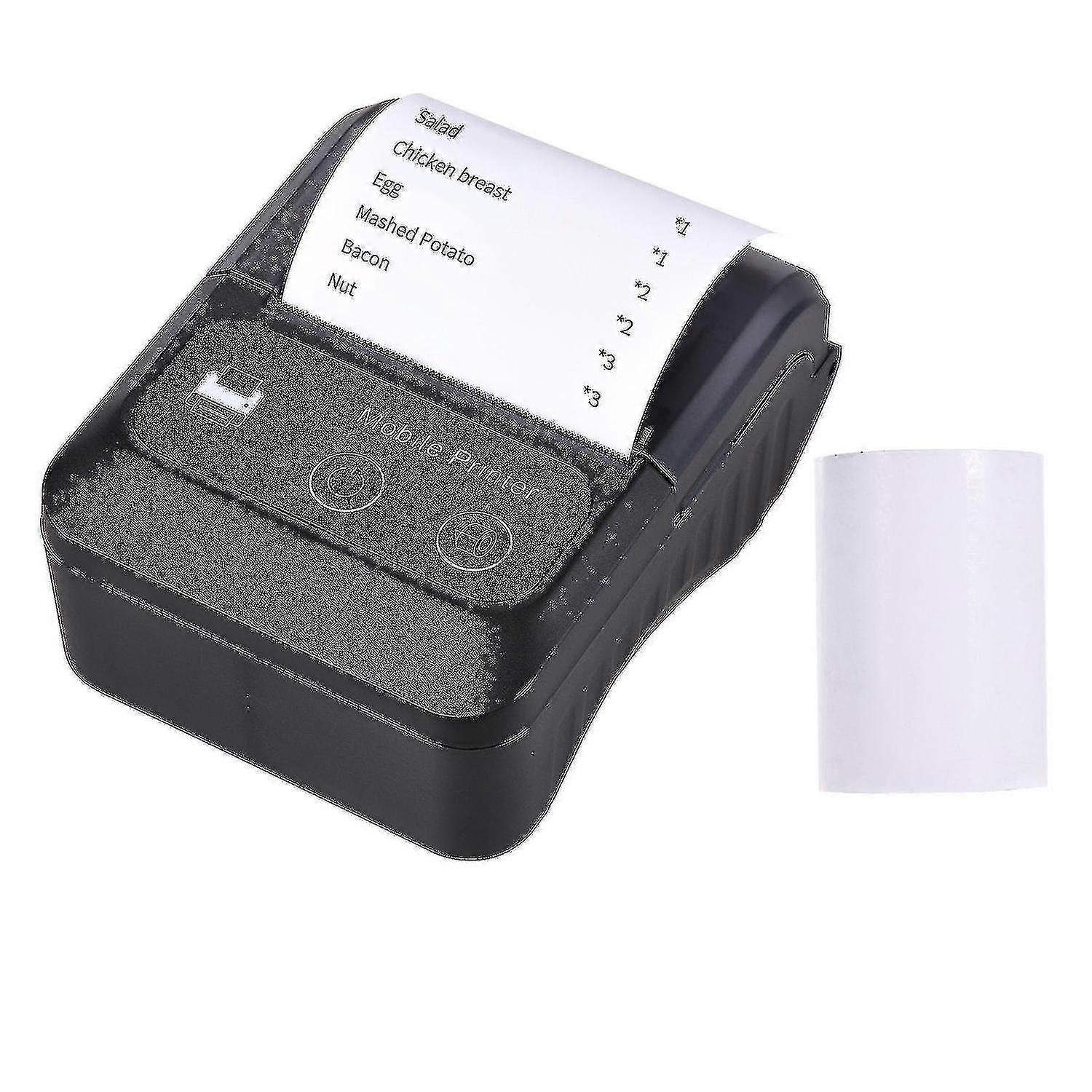 Portable Thermal Receipt Printer Wireless Bt Mini Receipt Receipt Pos Mobile Printer. Esc/pos Compat