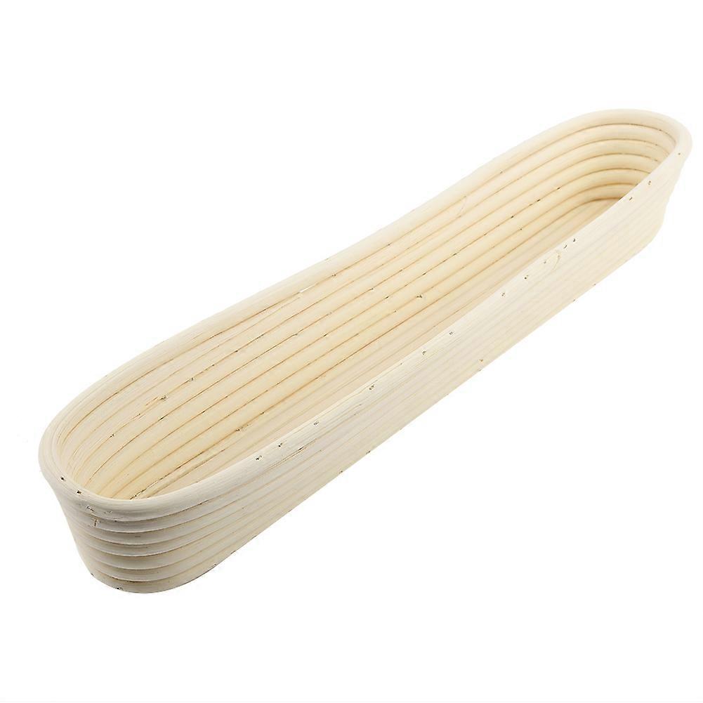 Rectangle Shape Handmade Bread Basket Craft Rattan Basket Bread Basket Baking Tool