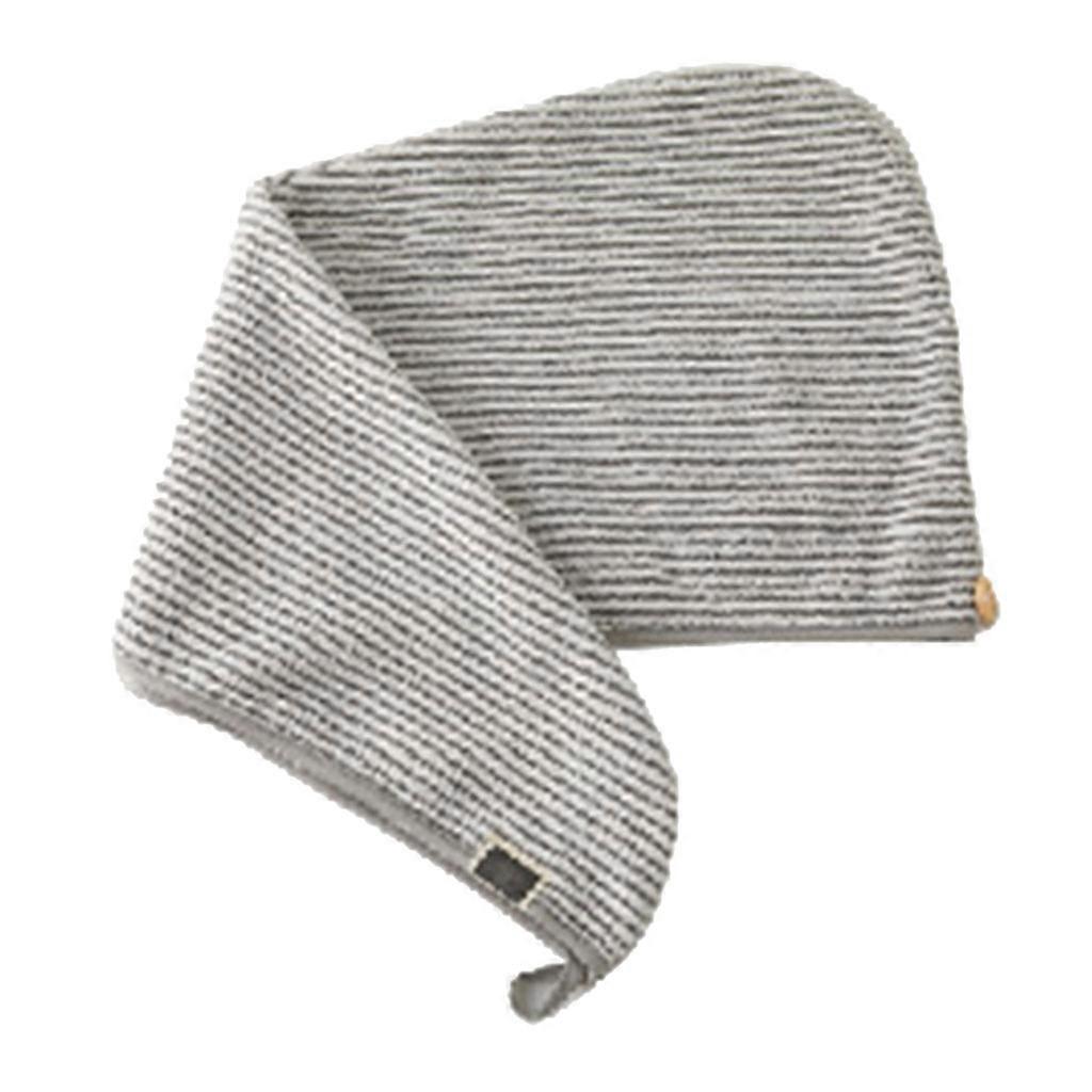 Twist Microfibre pour cheveux extra longs serviette envelopper pour femmes et hommes salle de bain Turban à séchage rapide pour sécher bouclé long épais B