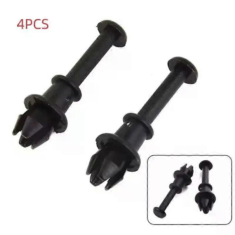 2/4PCS κλιπ συγκρατητών αυτοκινήτων Μαύρος γάντζος γάντζων σχάρας αποσκευών πορτμπαγκάζ οχημάτων Συνδετήρας Εσωτερική επένδυση καρτών καρτών Σταθερός σφιγκτήρας