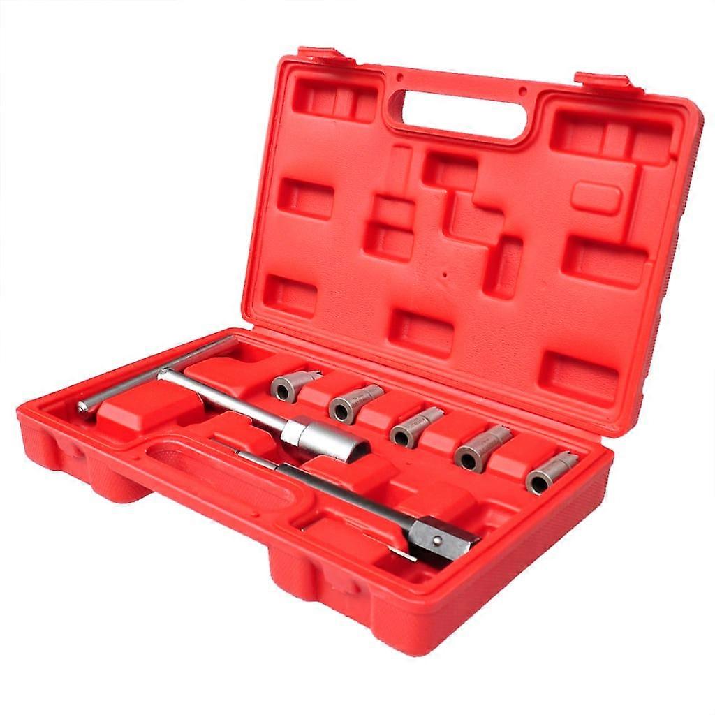 Diesel Injector Cleaning Reamer Set: 7 Pieces