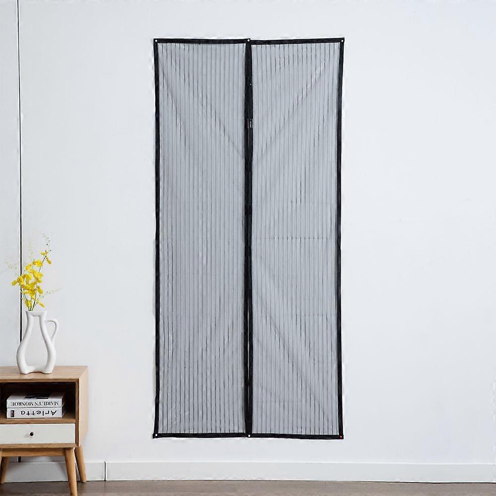 Screen Door 35.4 * 82.7 Inches Mesh Curtain Mosquito Net with Adhesive Tape and Thumbtacks Preventing Mosquito Insects Flies for Bedroom Room Patio B