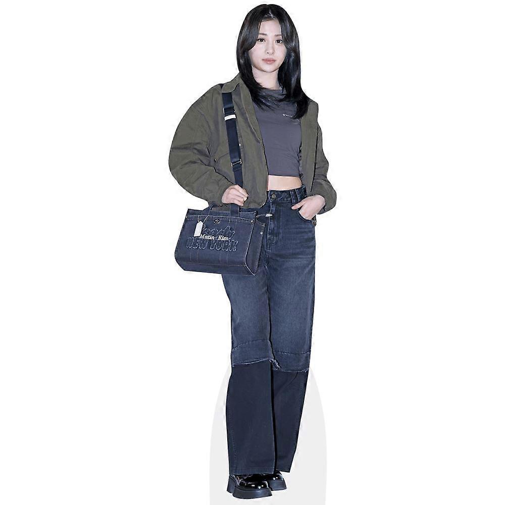 Huh Yunjin (Casual) Cardboard Cutout (lifesize OR mini size). Standee. Stand Up.