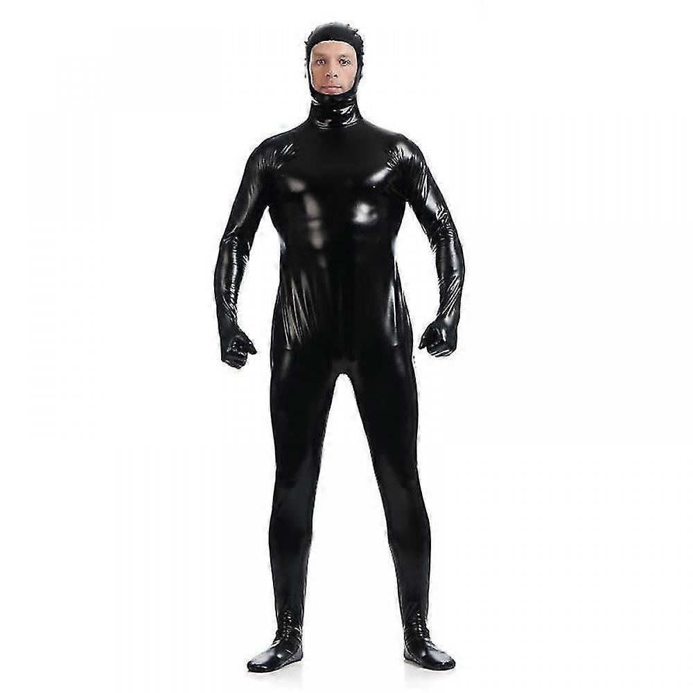 高品質、メンズフルフェイス露出ジェルコート、全身ステージパフォーマンススーツ、ゴールドジャンプスーツ、Halloween_Specialギフト