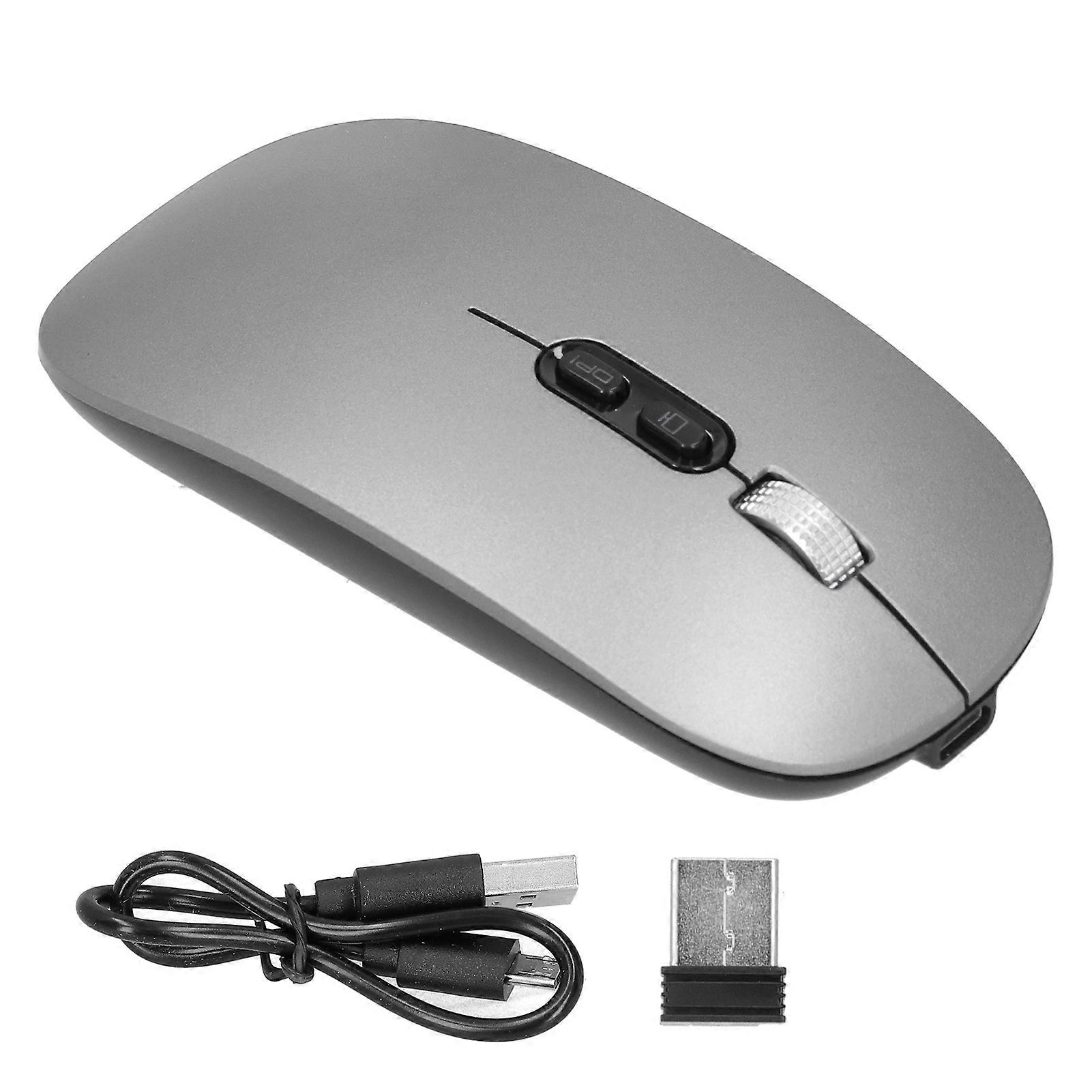 Silent Wireless Mouse, Ergonomically Designed with Auto Energy-Savingsleeping Mode for Desktop and Notebook, Bluetooth 5.2 Capable