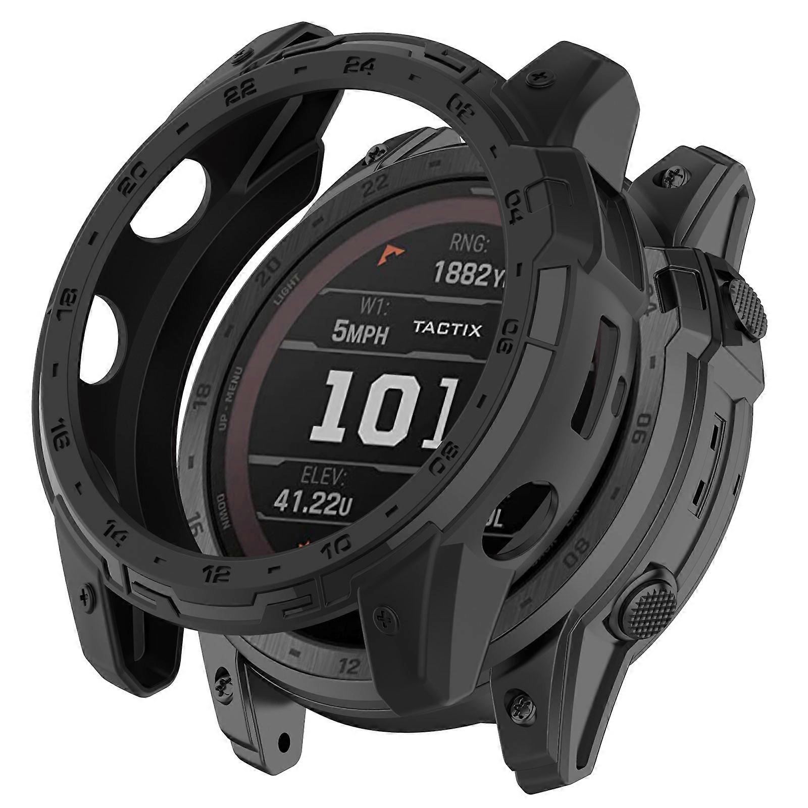 For Garmin Enduro2 / Tactix7 Armor Hollow TPU Watch Case