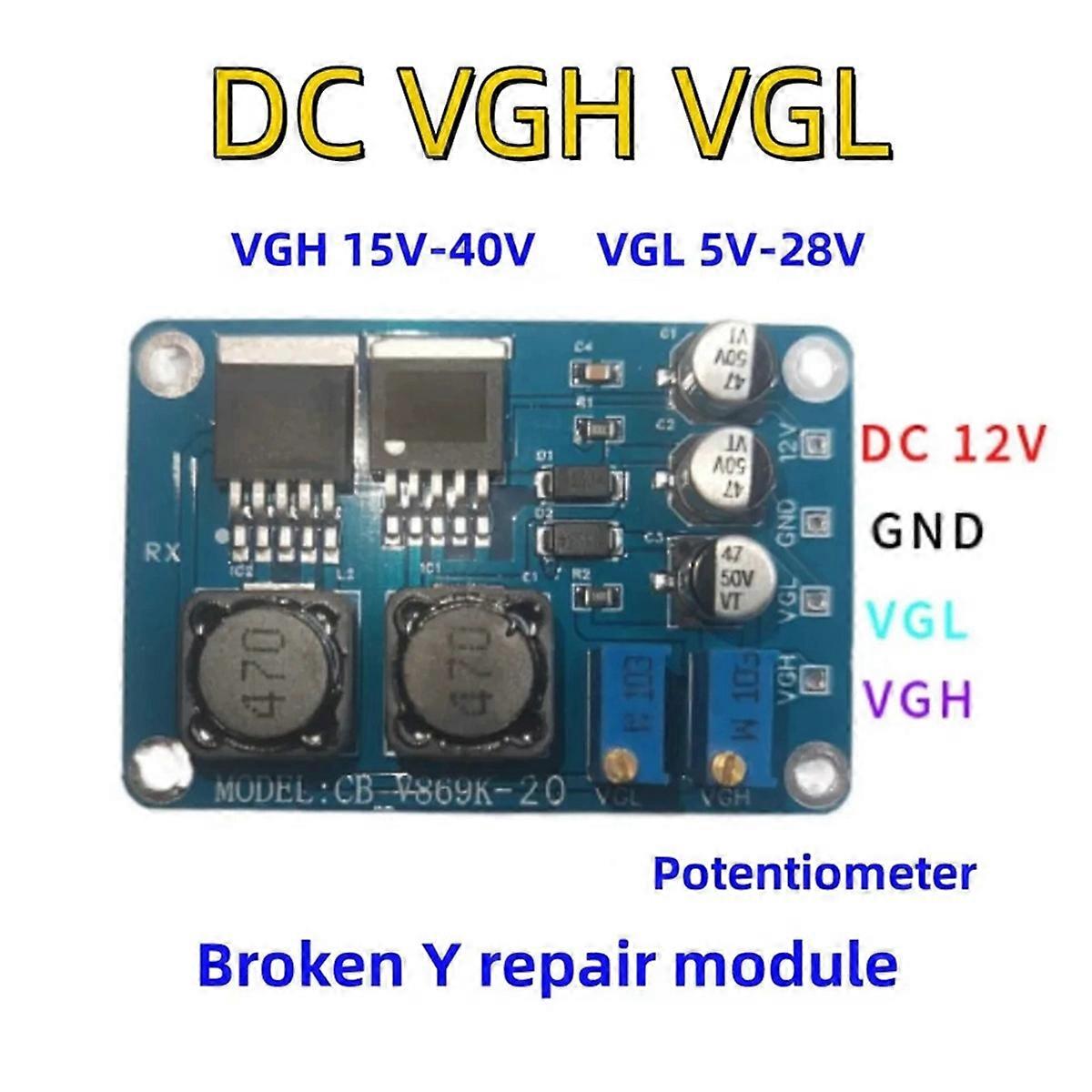 VGH VGL DC Module for Repairing LCD Panel Y Broken Y Color Abnormal Horizontal Line Problem VGH 15-4