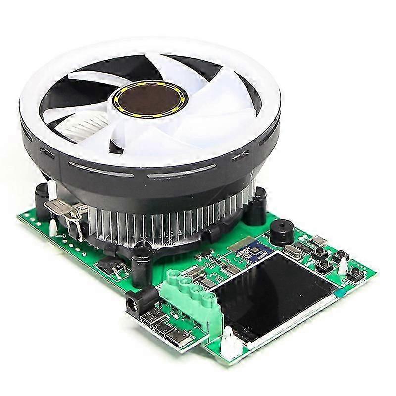 180W DC Electronic Load Tester,USB Load Tester,Lithium Battery Capacity Tester,Color Screen Data Mo