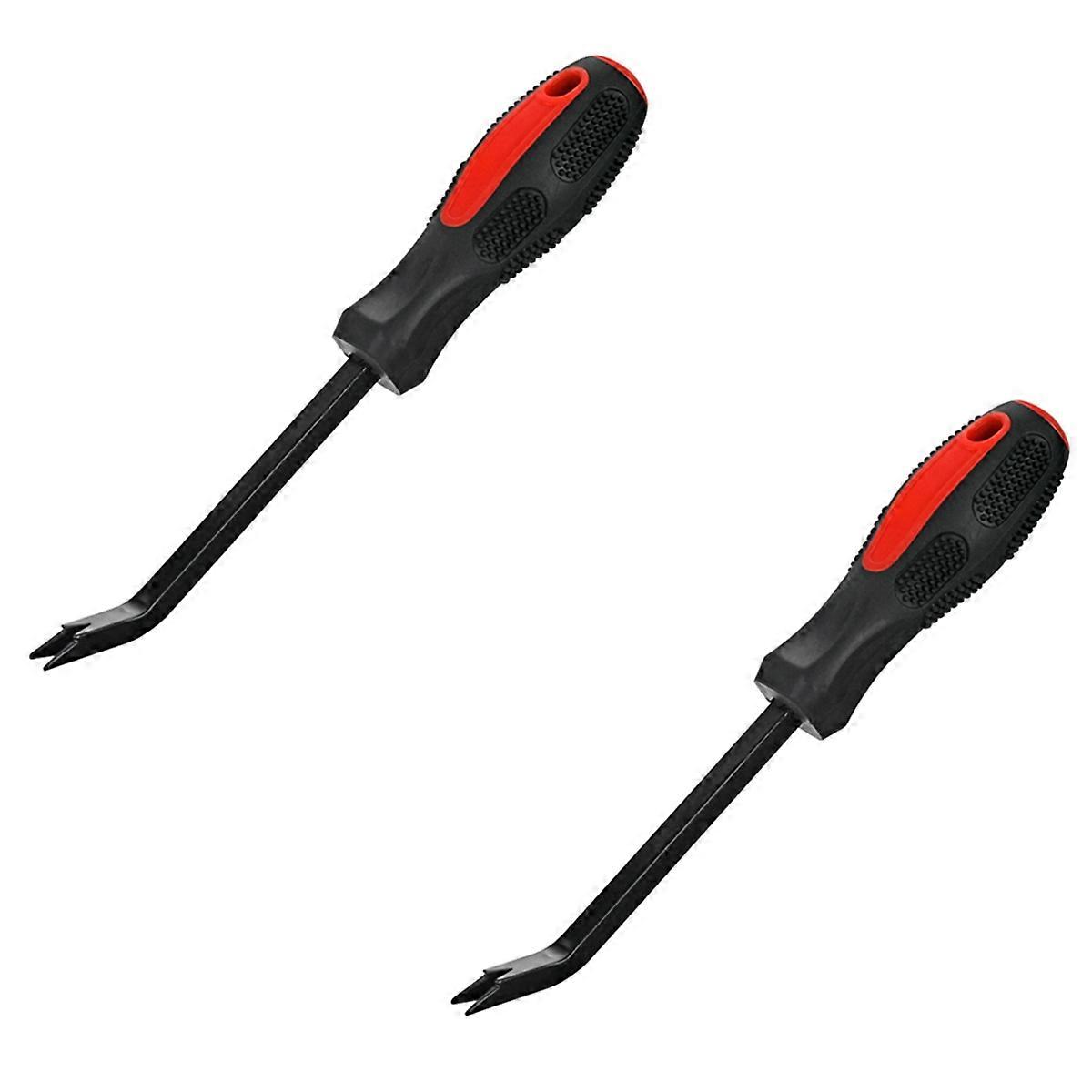 2Pcs Woodworking Nail Puller Nail Puller Used for Woodworking and Automobile Tire Maintenance Screwd
