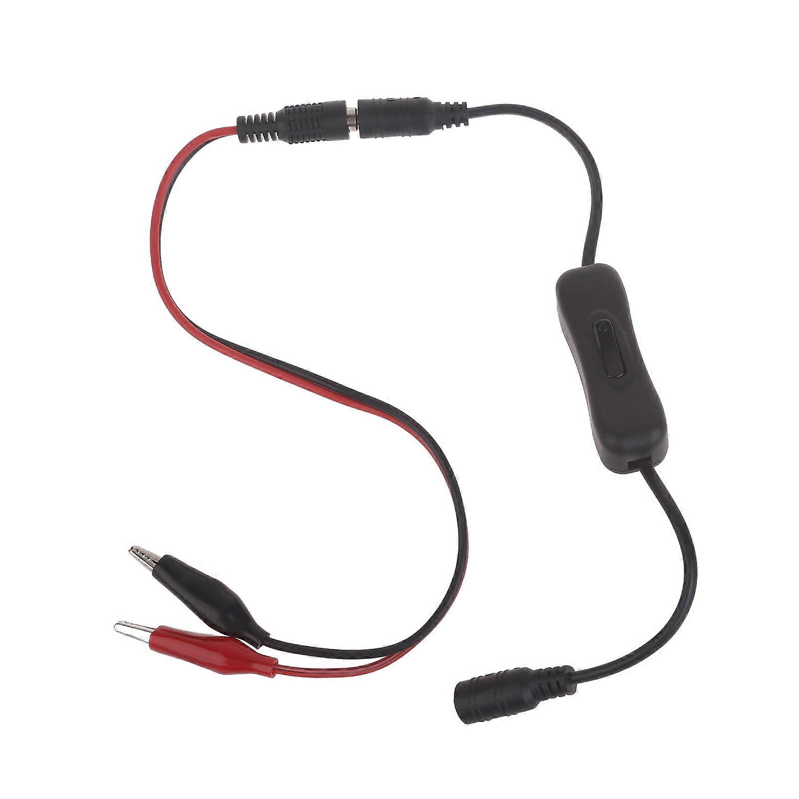 Easy to Use 5.5x2.1mm Female to Male Cable Extension Cord with Switcher Suitable for 1V 36V Devices Power Supply