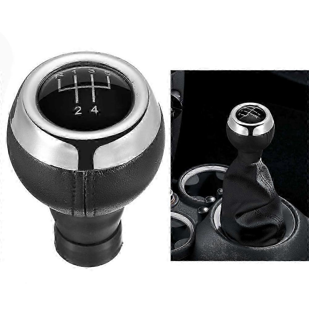 Gear Shift Knob with 5-6 Speed Lever for Mini Cooper Models R55-R61 and F54-F57 Auto Parts