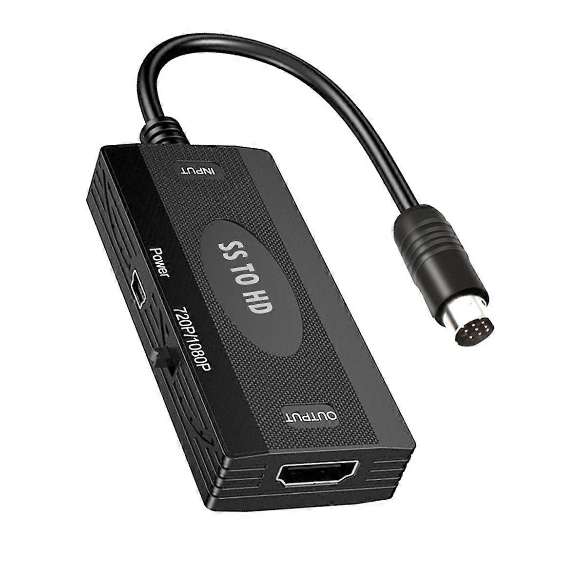 Portable to -Compatible Converter for Consoles HD TV Adapter