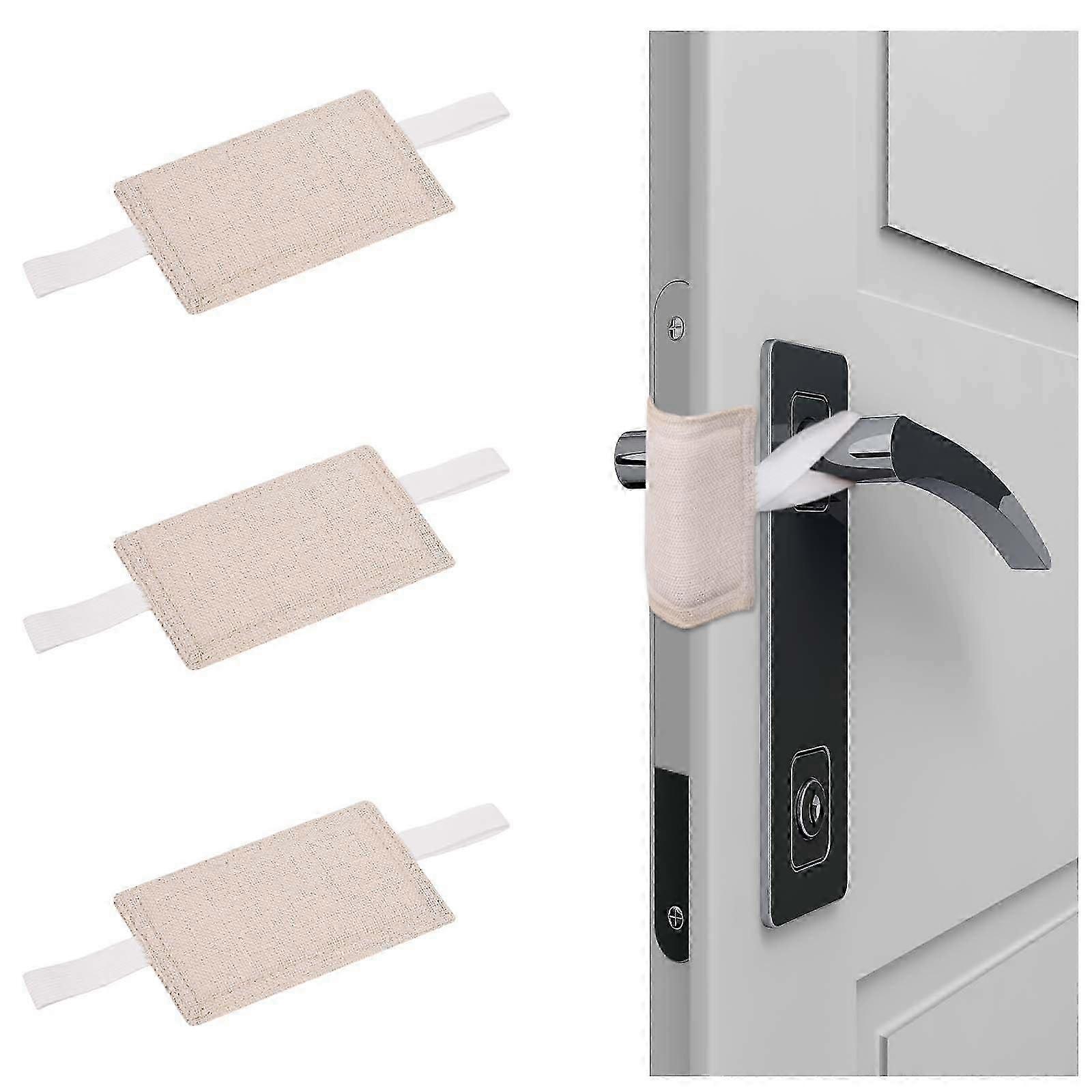 3 pcs silencieux de porte, silencieux de porte claquante Coussin de fermeture de porte silencieux pour les dormeurs légers Empêcher de se verrouiller pour la sécurité des tout-petits -GSLEdition A