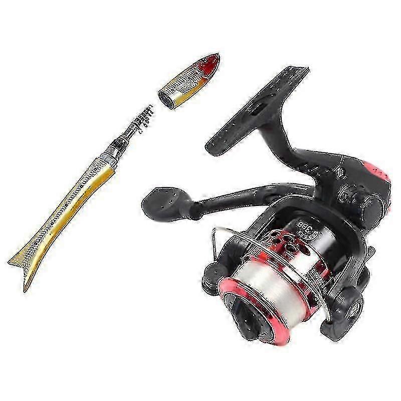 Fishing Rods Fishing Rod Mini Ice Fishing Rod And Fishing Reel With 50m Line Set Telescopic Spinning Rod Casting