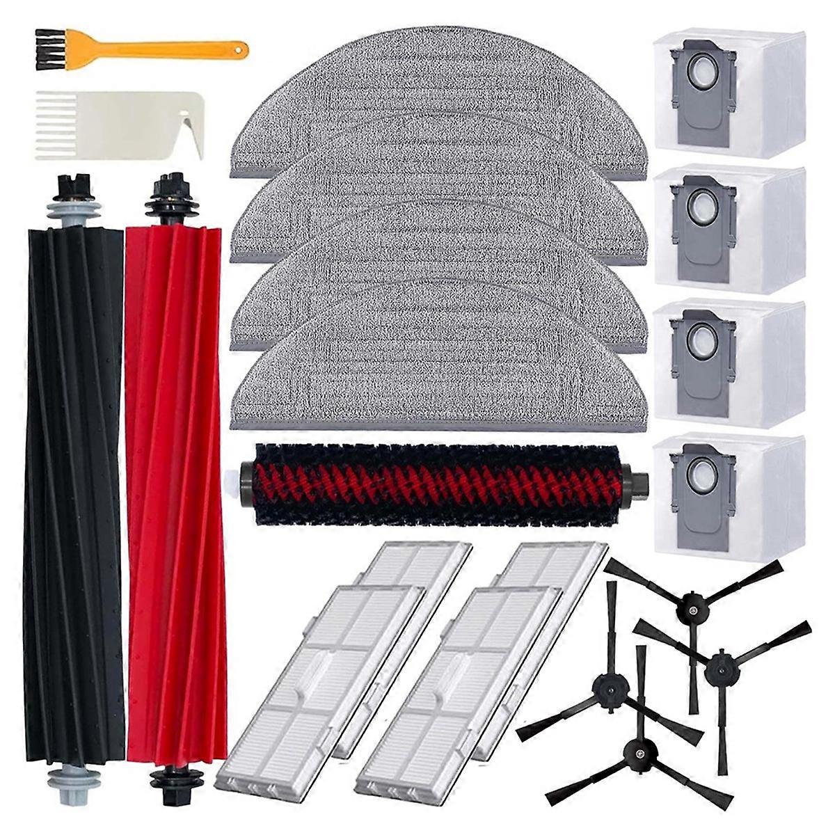 Accessories Kit for S8 Pro Ultra Main Brush, Rag HEPA Filter