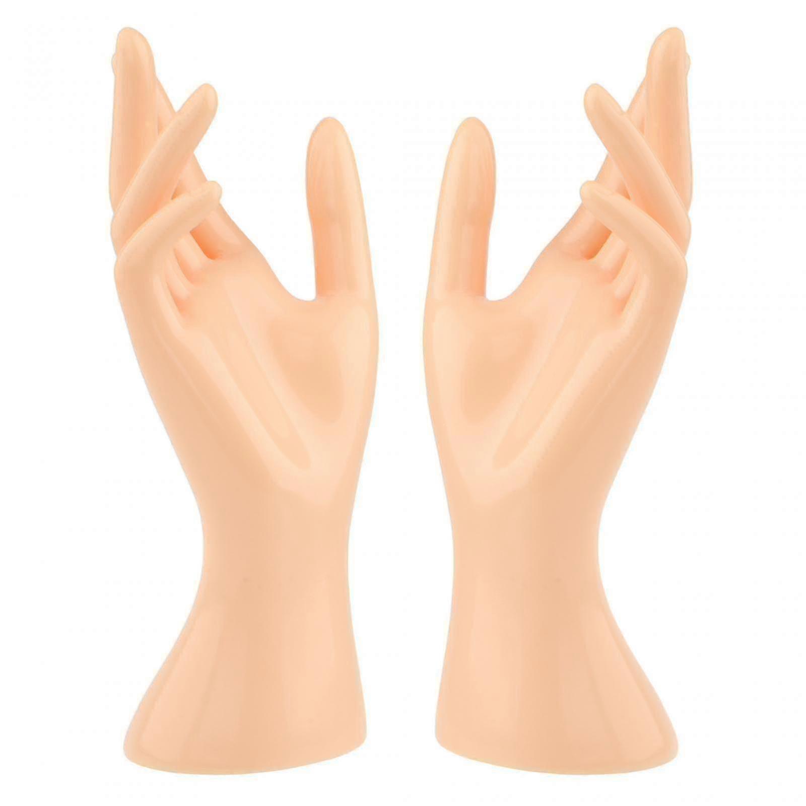 多機能女性マネキンハンド、リング写真用1ペア