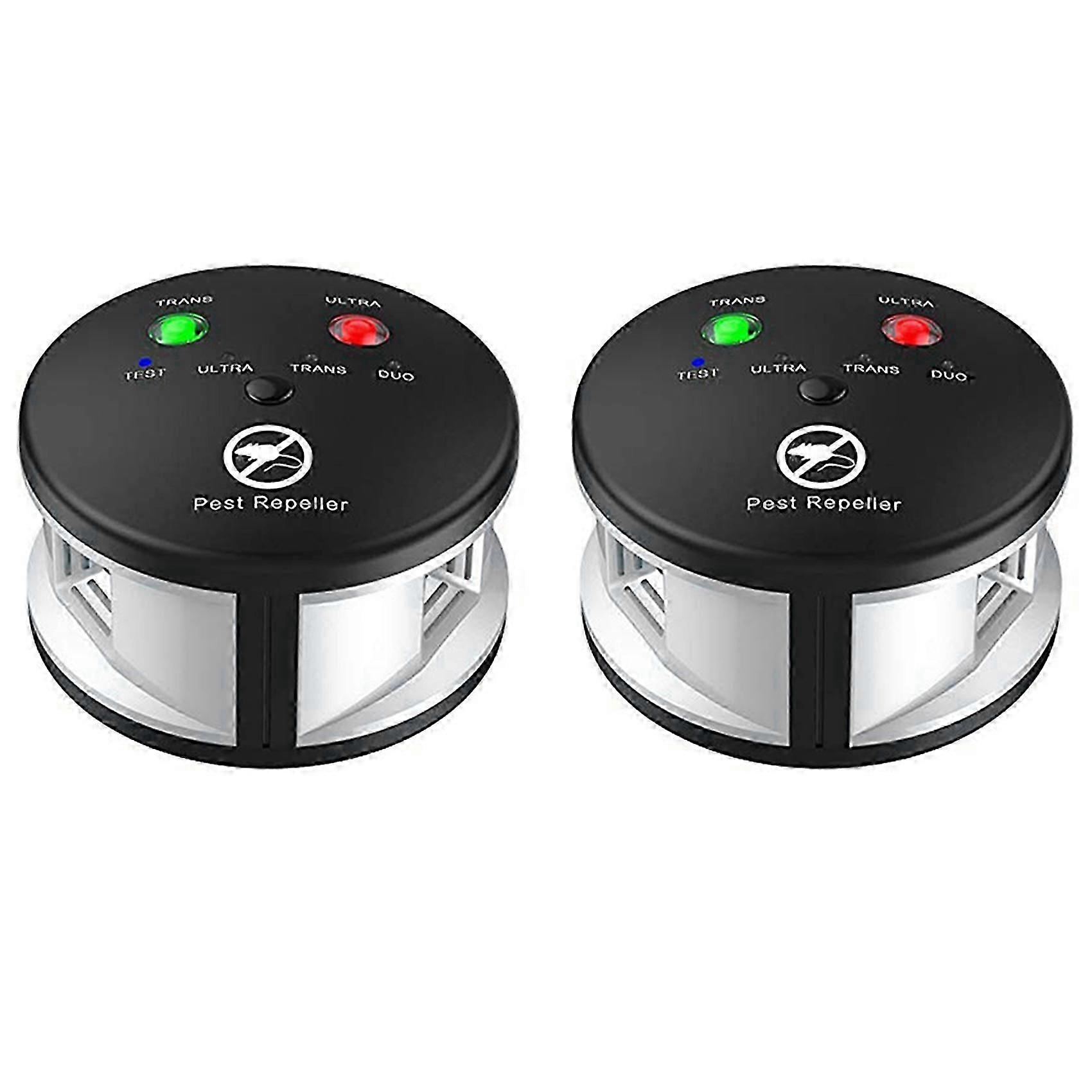 2X Ultrasonic Pest Repeller for Mice, Rats, Spiders