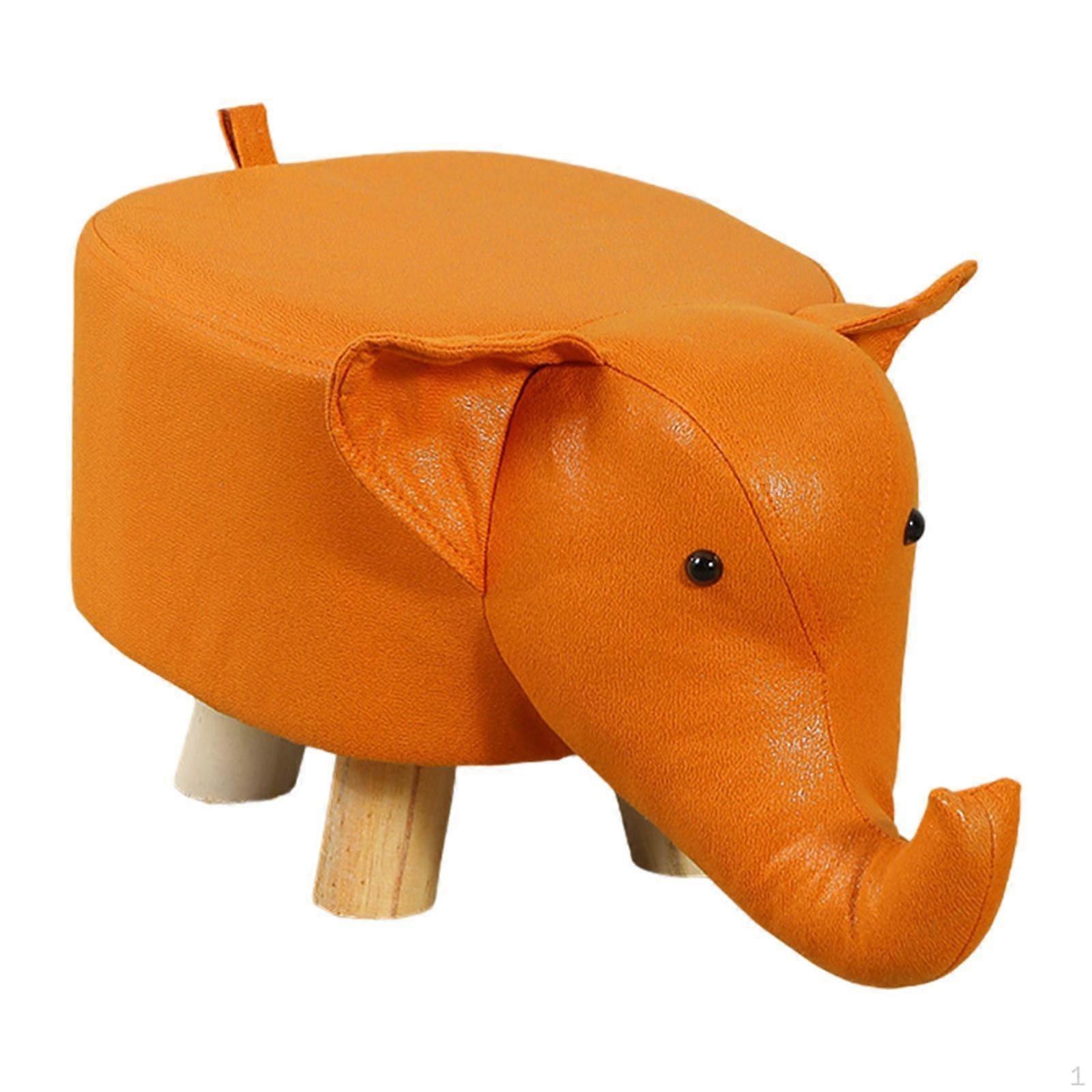Elegant elefant ottoman för heminredning