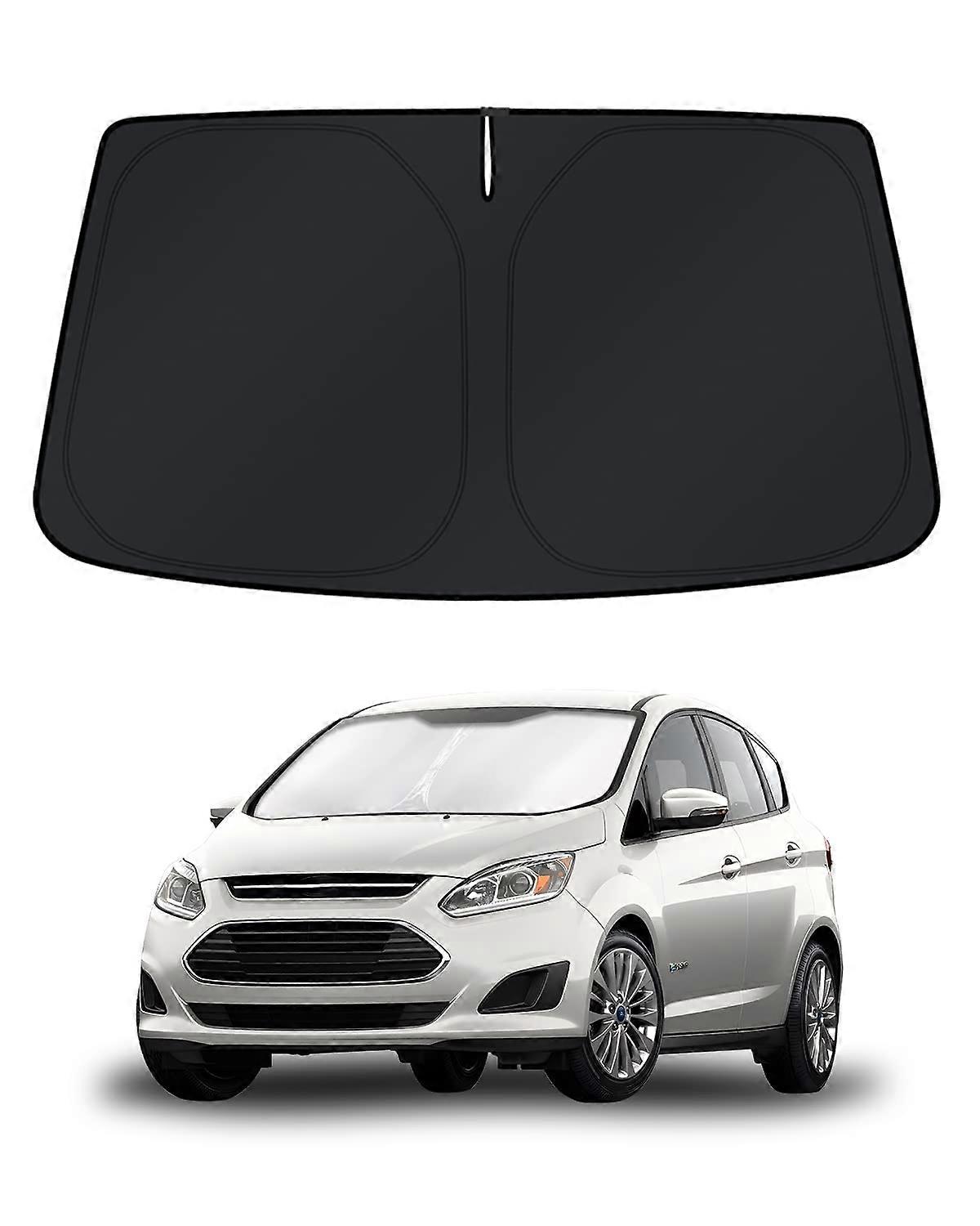 Ford C-MAX 2013-2019 Window Shadow Sun Vizor Cover Foldable Blocks Kust windscreen sun shadow for UV rays