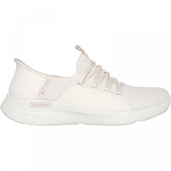 Skechers Relaxed Fit Sport - Balletto Chic da Donna | Bianco sporco | Scarpe da ginnastica da donna per tutti i giorni