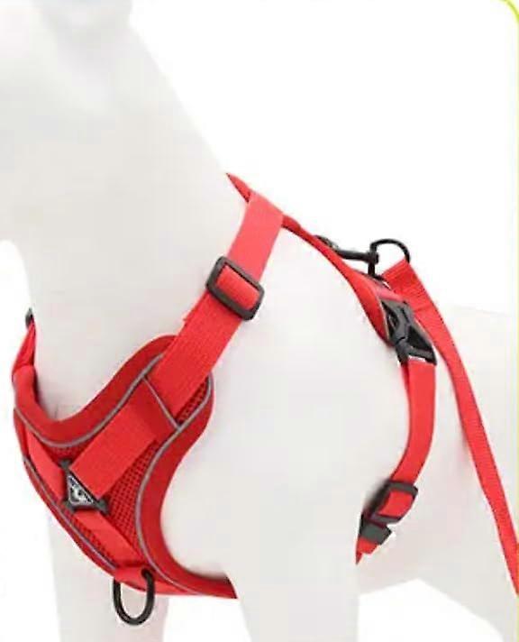 No-Pull Dog Harness Reflective Adjustable Vest Escape Proof for Small Medium Large Dogs and Cats