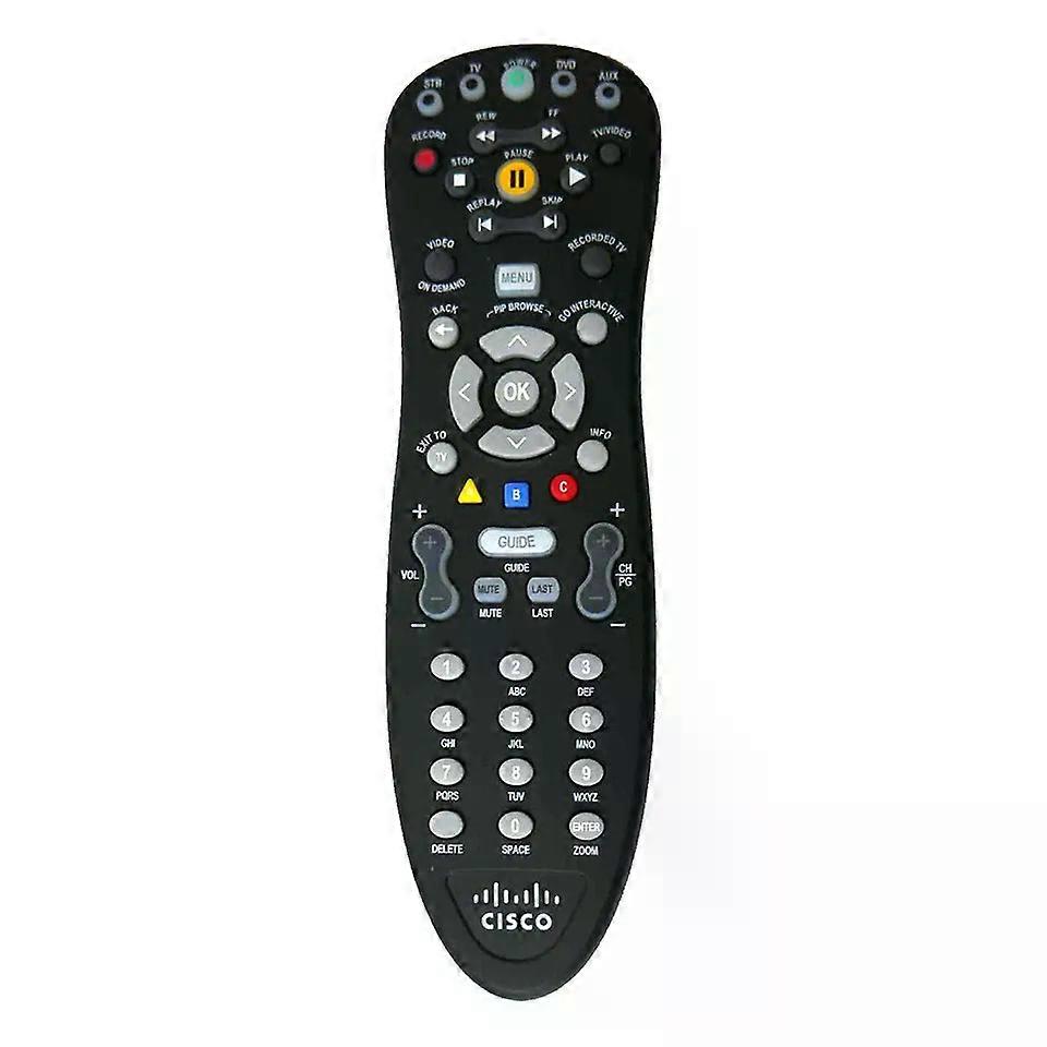 New Genuine AT6400 RC1534820/01B Remote Control For Cisco Cable Box RC1534820/04