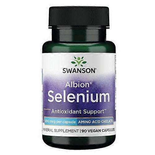 Swanson Vitamins Albion Selenium,200 Mcg,90 Veg Caps