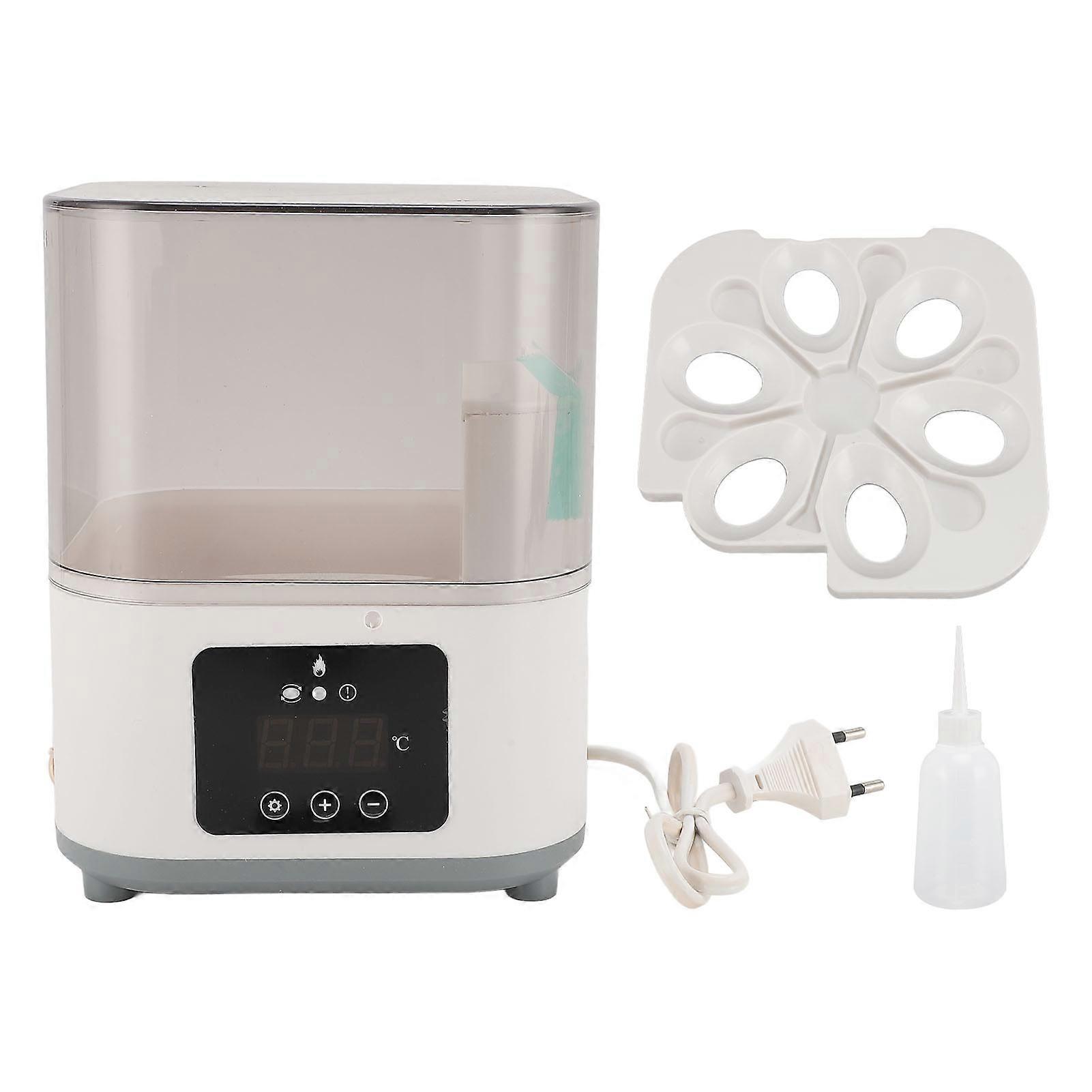 6 Egg Incubator Fully Automatic Small Poultry Hatcher with Automatic Egg Turning for Eggs