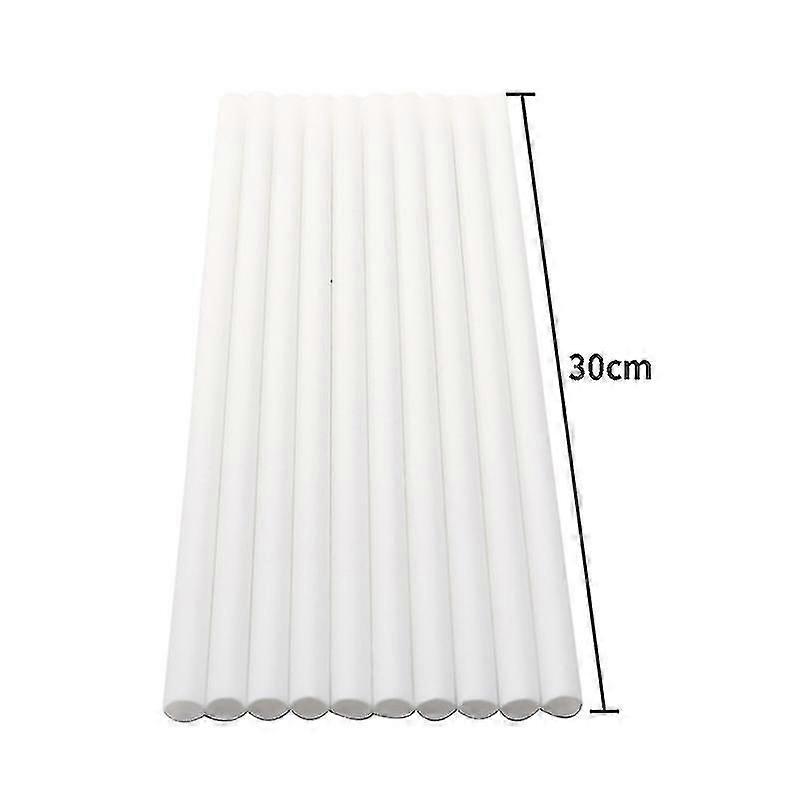 10pcs Cake Dowels White Plastic Cake Support Rods Round Dowels Straws Reusable