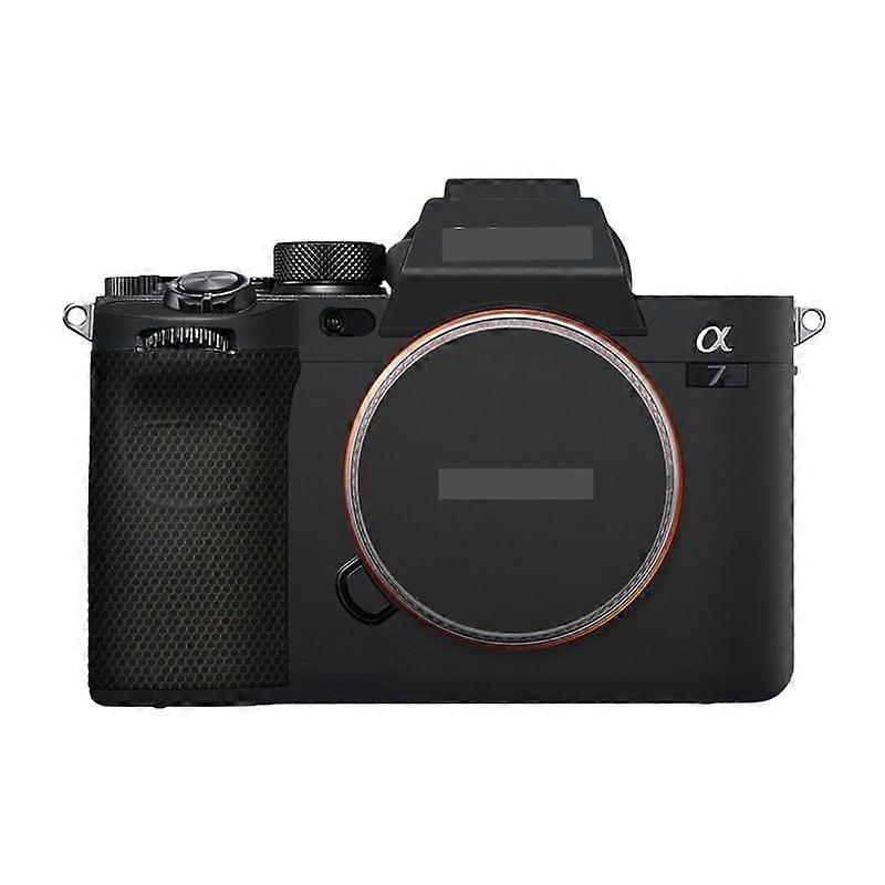 Anti-Scratch Camera Cover Skin Sticker for Sony A7 IV A7M4 A7IV Matte Black Protector Film Compatible with Alpha 7 Series