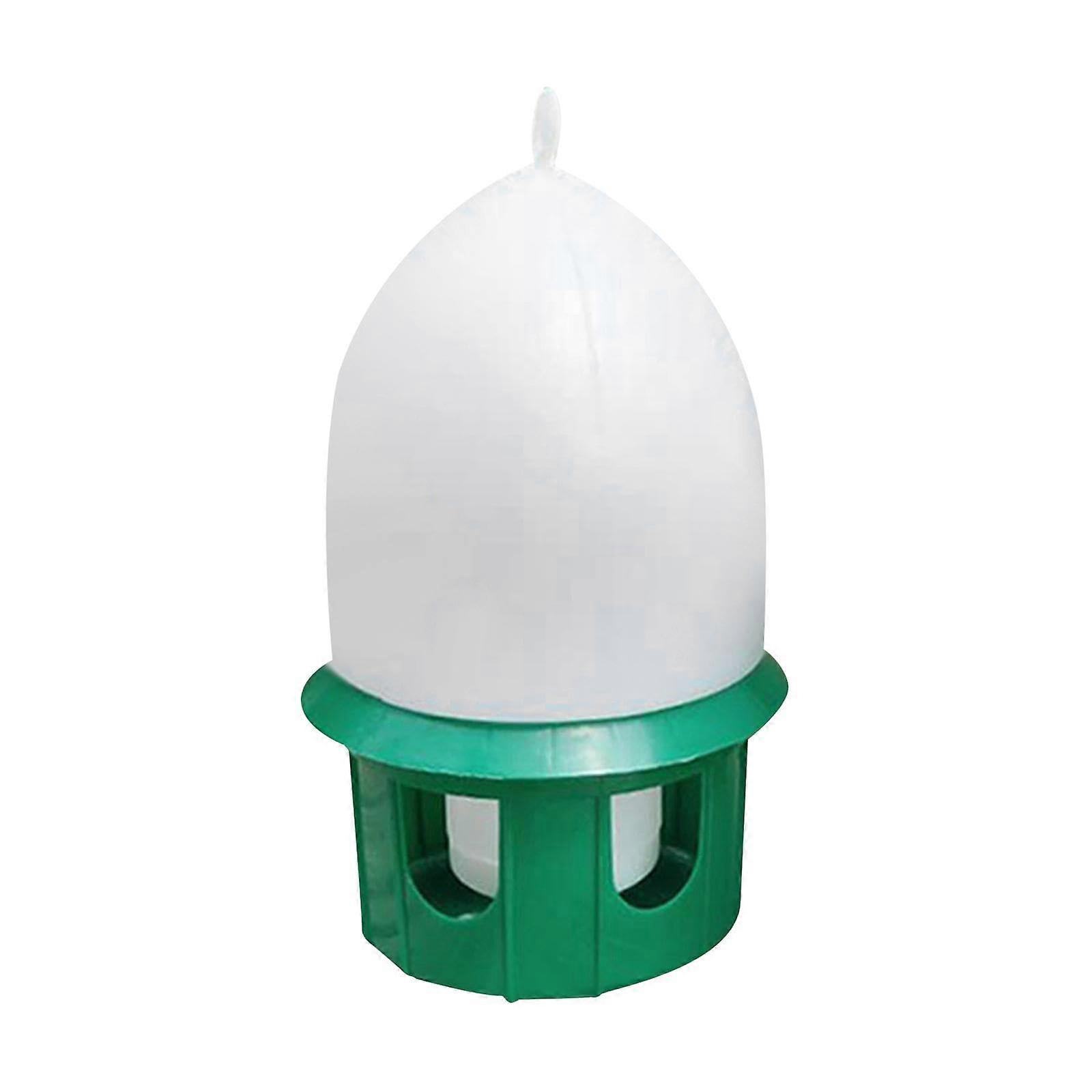Automatic Bird Water Dispenser for Small Pets, 6L Green
