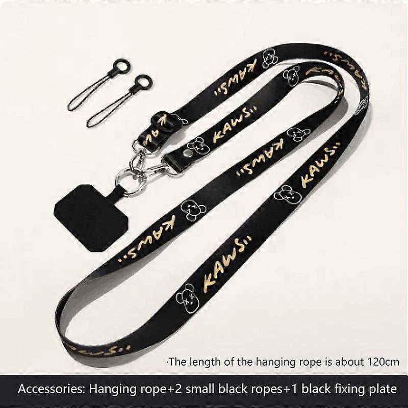 Mobile Phone Lanyard Outdoor Travel Climbing Rope Crossbody Adjustable Length Cartoon Mobile Phone Case Lanyard Snoopy