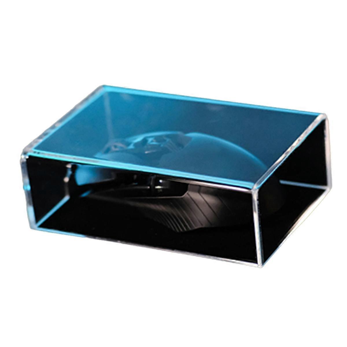 Acrylic Computer Mouse Dust Cover Transparent Air Cover Dustproof