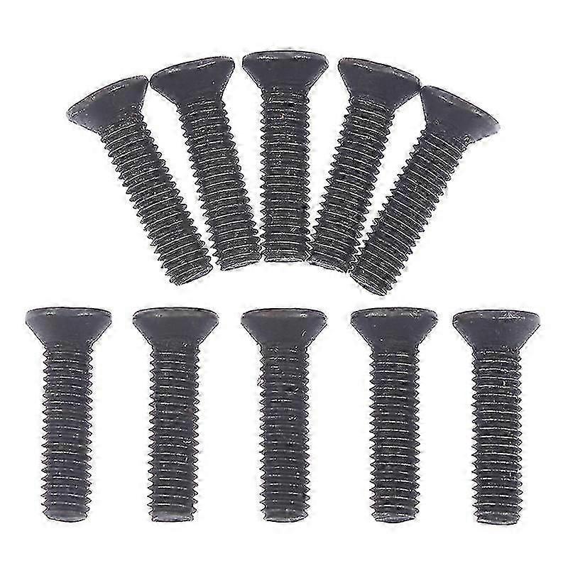 10pcs Fixing Screw M5*20 Left Hand Thread For 3/8'unf Drill Chuck Shank Adapter