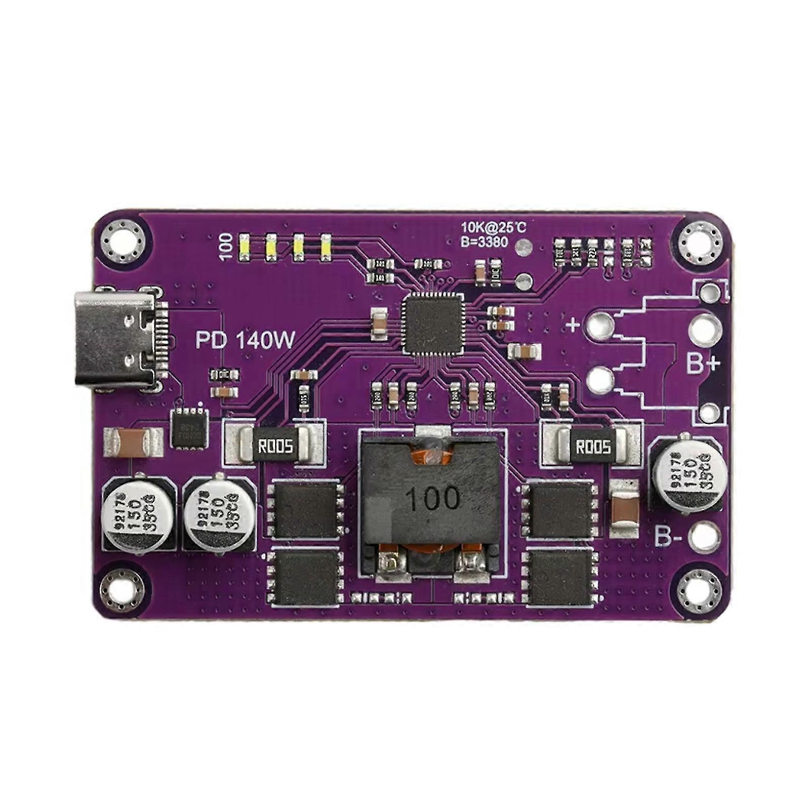 6S 25.2V 140W PD Lithiums Battery Charging Module for Students and Researcher Needing Power