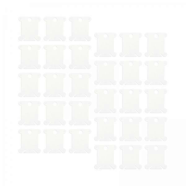 2x30x Thread Bobbins Embroidery Thread Organizer Cardboard Storage Tool Thread