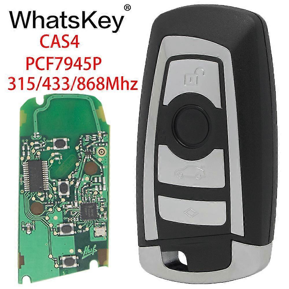 Car Smart Remote Key Fob 315/433/868mhz Pcf7945p Chip Keytless Entry For Bmw Cas4 3 5 7 Series E60 E90 X3 X5 M3 F10 F30-1