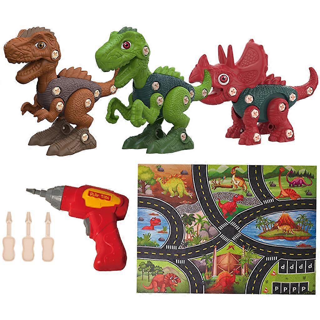 Creative Toy Kits, Dinosaur, puzzle DIY Disassembly Construction play set