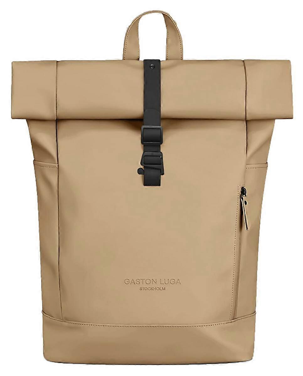 Gaston Luga Splash Rolltop 16" Backpack - Latte Beige