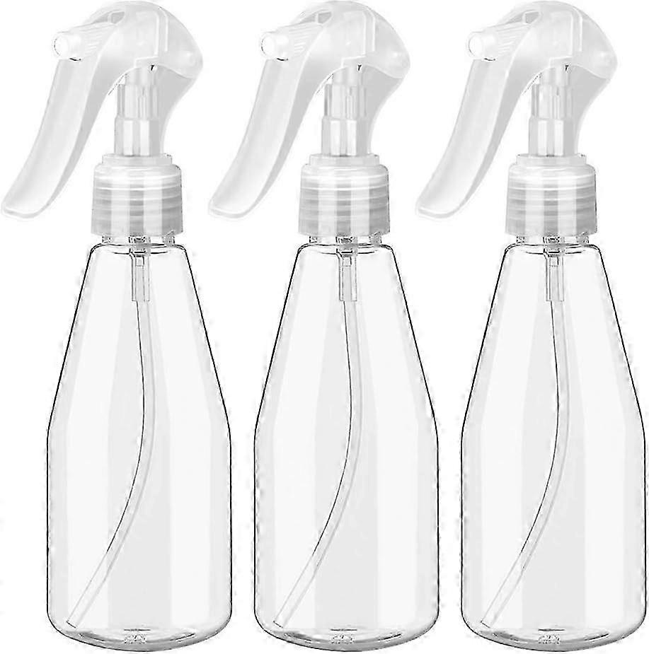 200ML Empty Spray Bottle - 3PCS Clear Plastic Spray Bottles