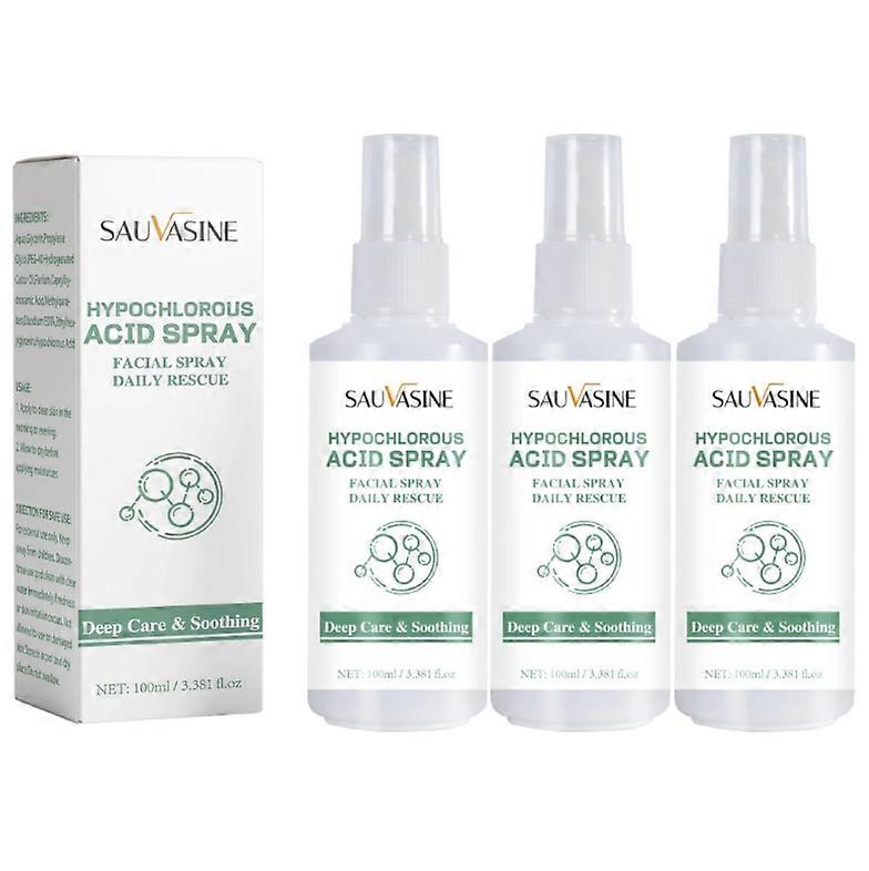 1/2/3PCS Hypochlorous Acid Spray για Πρόσωπο &; Δέρμα - Facial Spray για Καθαρισμό &; Καταπραϋντικό Δέρμα, Facial Toner Spray &; Καθαριστικό για Ευαίσθητη Φροντίδα Δέρματος