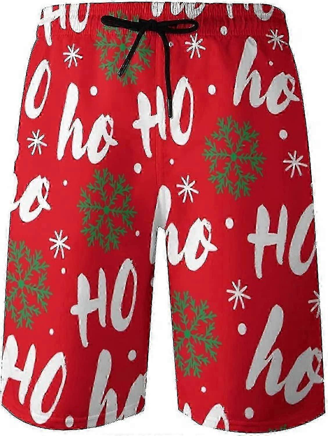 Men's Swim Trunksquick Dry Board Shorts With Pocket And For Beach And Pool Activities_CD