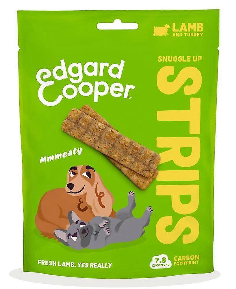 Edgard and Cooper Dog Strips Lamb and Turkey 75g