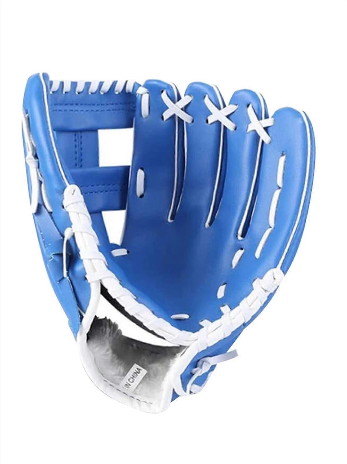 Baseball Glove for Kids, Teens, and Adults, Durable Leather with Adjustable Straps for Comfort and Fit